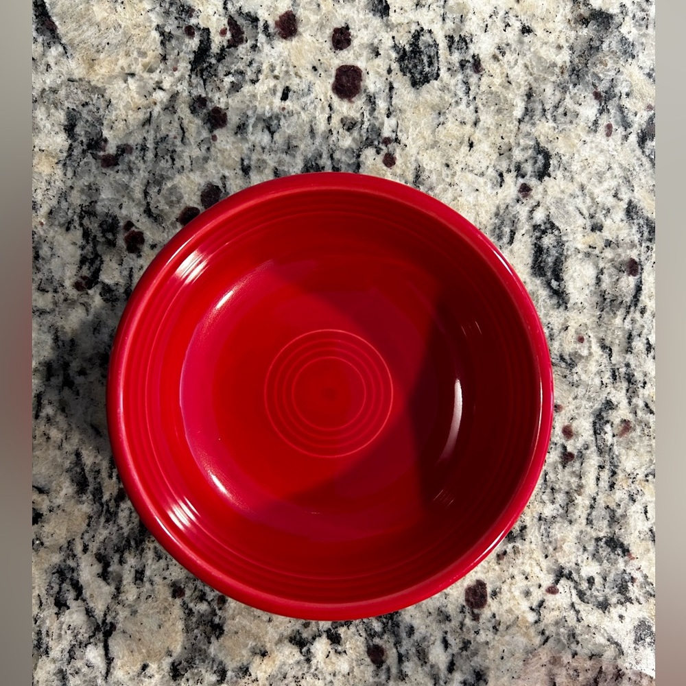 Small Fiestaware bowl 14.25oz Scarlet
